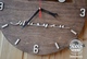 Часы из дерева в ассортименте